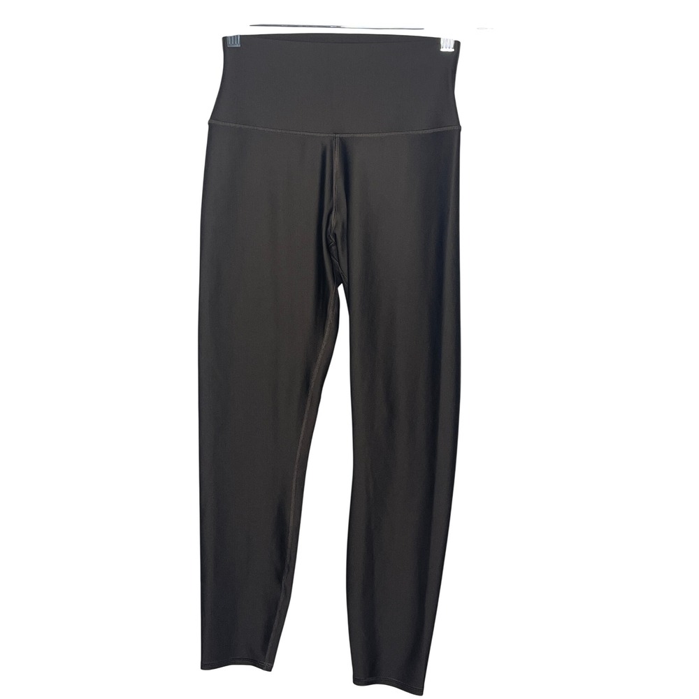 Alo Yoga High Waist Airbrush Leggings Espresso Brown Size M Activewear Womens